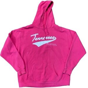 J. America Pink Tennessee Volunteers Hoodie Sweatshirt Size XXL